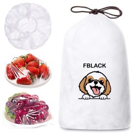 Plastic Bowl Covers Food Cover, Food Keeping Bags Elastic Reusable Plastic Stretch Elastic Food Storage Covers Kitchen Dining Plate Bread Proofing Uni