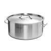 SOGA 23L Top-Grade Thick Stainless Steel Stock Pot 18/10 â€“ Heavy-Duty Cooking Pot for Soup, Stew, Boiling, and Catering